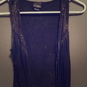 Daytrip fringe vest